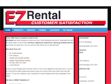 Tablet Screenshot of ez-rental.net